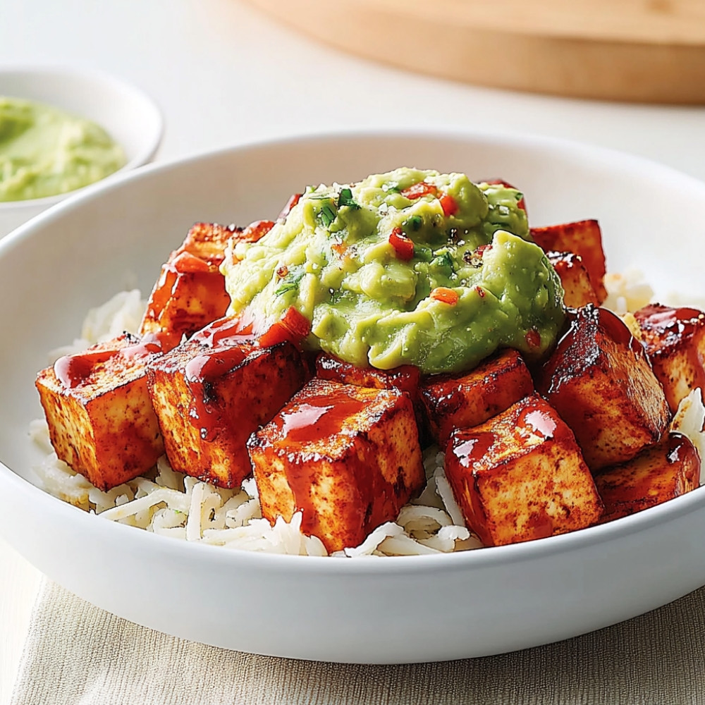 1barbecue-tofu-with-guacamole-sauce
