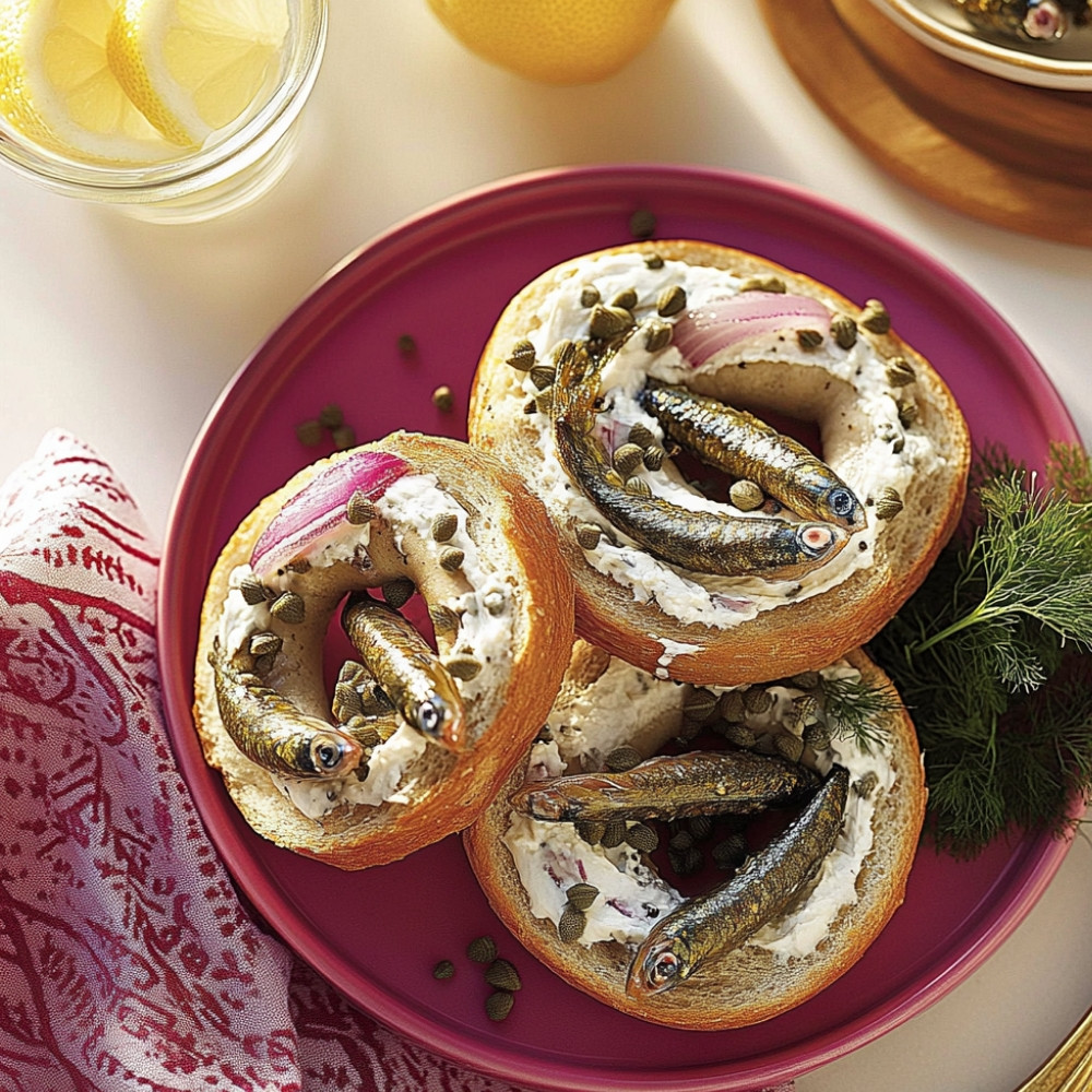 1sardine-cream-cheese-bagels