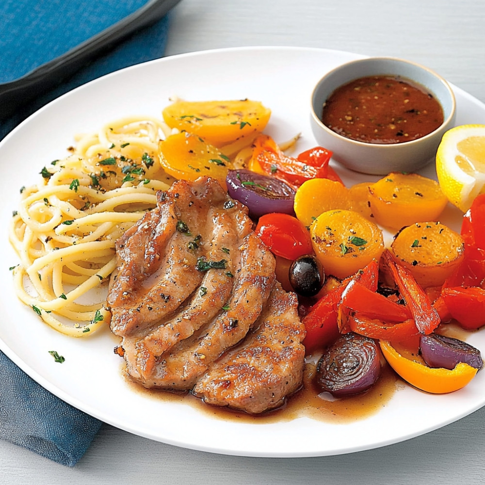 1veal-escalopes-with-roasted-vegetables