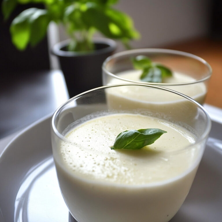 Basil Panna Cotta: A Simple, Refreshing Dessert Delight