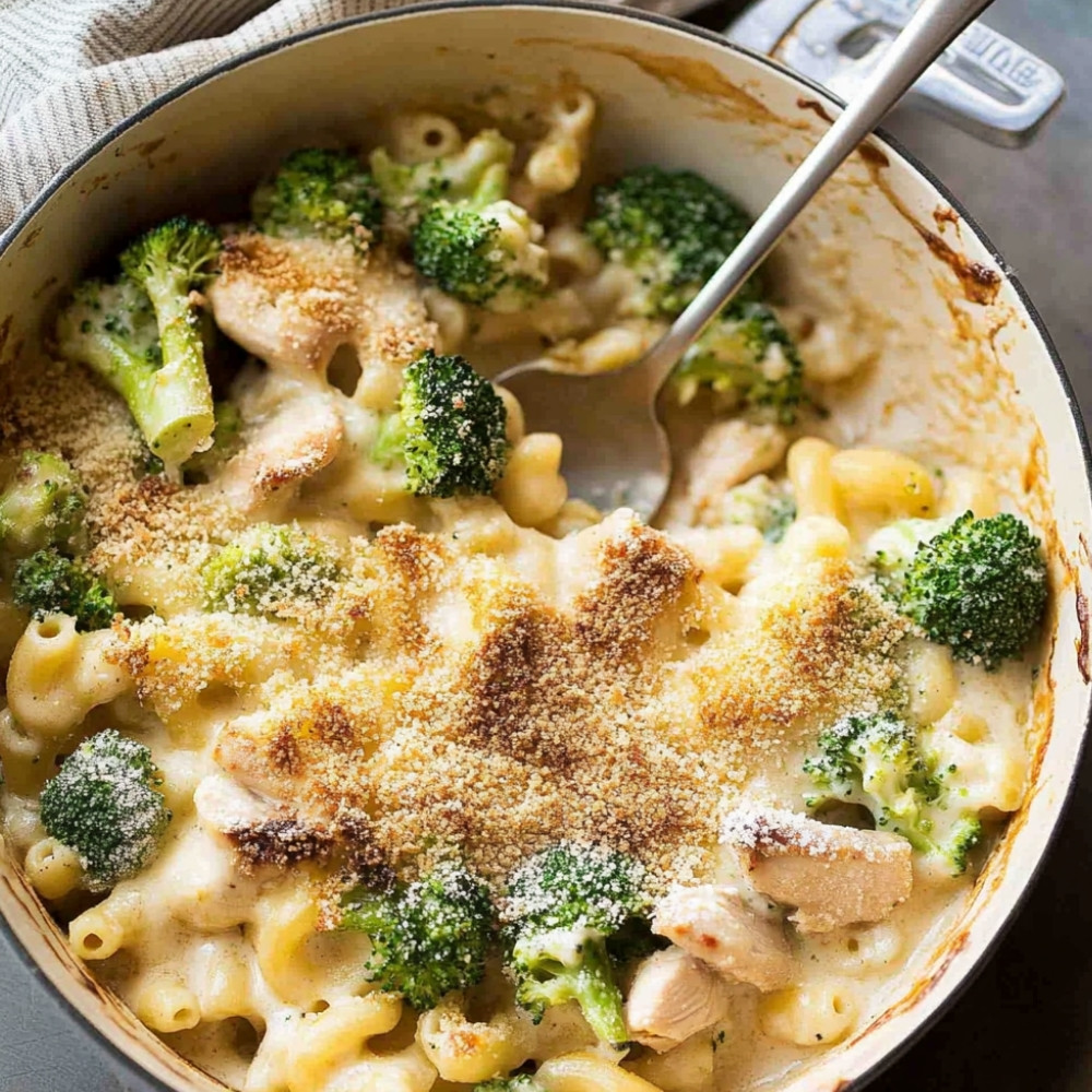 1creamy-one-pot-macaroni-cheese-with-chicken-and-broccoli