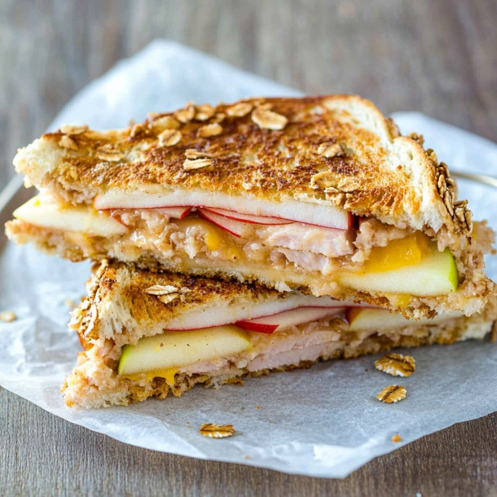 1crunchy-granola-apple-turkey-cheddar-panini-delight
