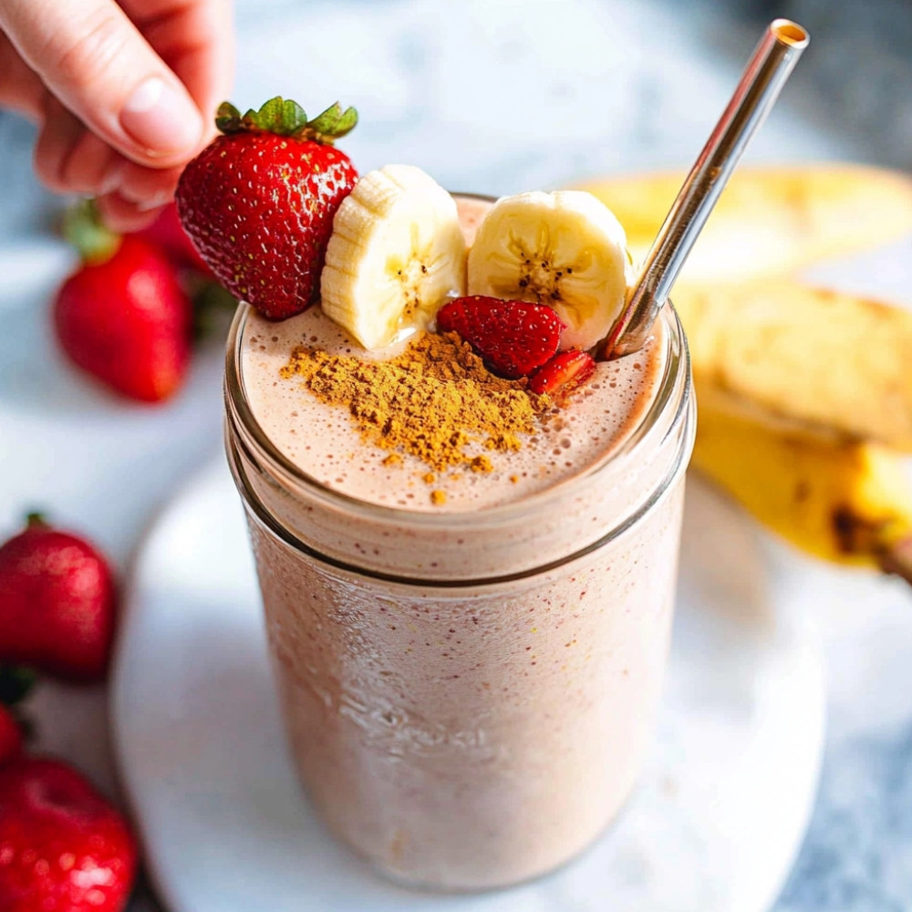 1delicious-strawberry-banana-smoothie-ready-in-minutes