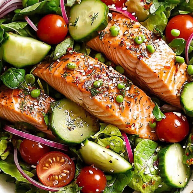 Deliciously Fresh Salmon Salad for Healthy Eating