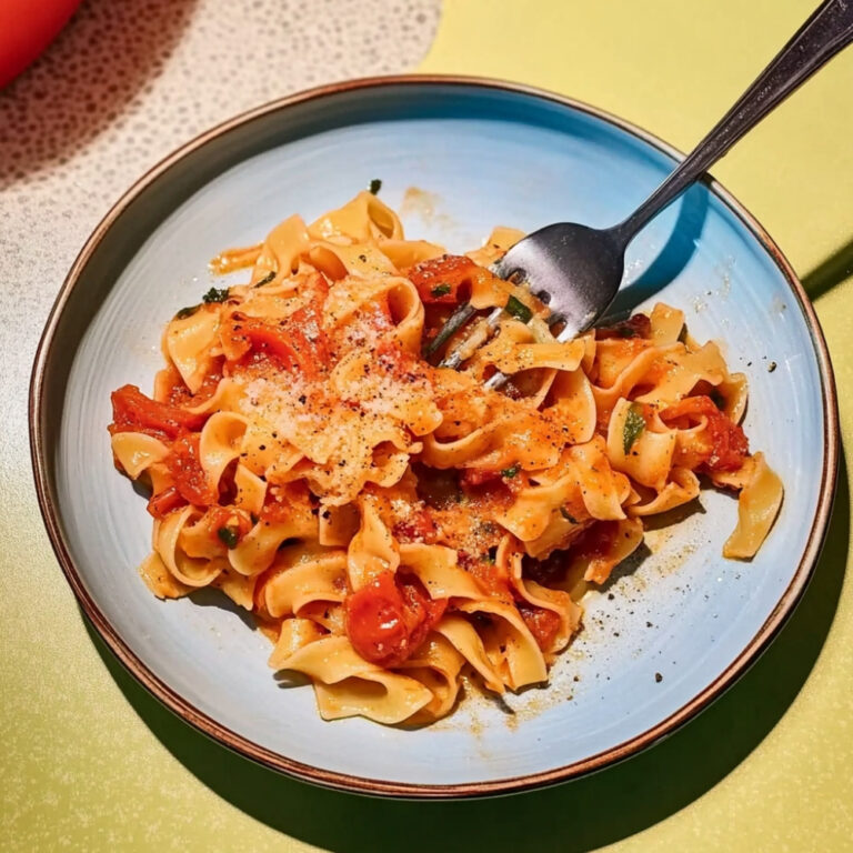Energizing Spicy Tomato Pasta in Just 20 Minutes!
