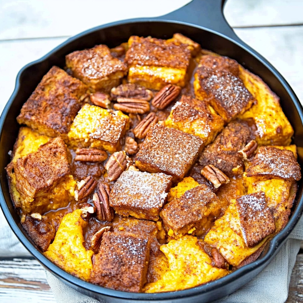 1irresistible-baked-pumpkin-french-toast-casserole-delight