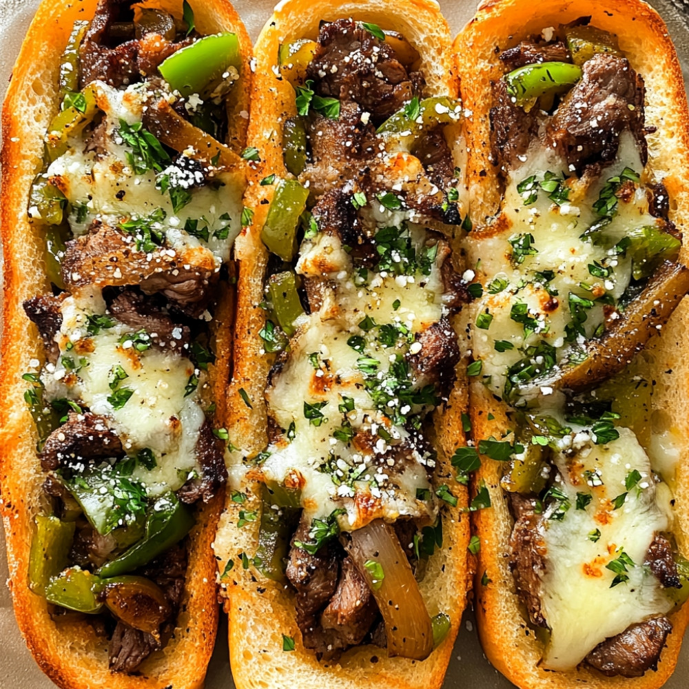 1irresistible-philly-cheesesteak-on-garlic-bread-delight