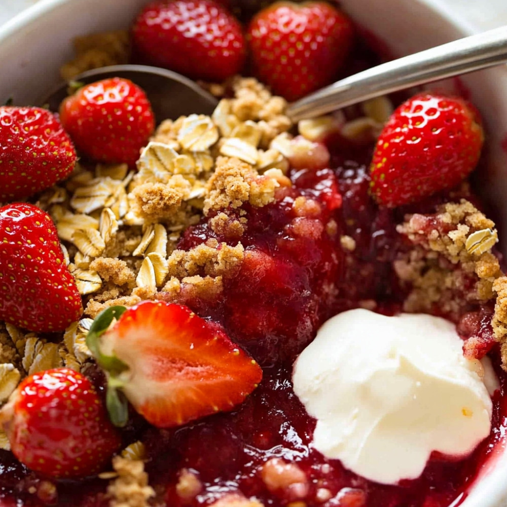 1irresistible-strawberry-crumble-a-perfect-sweet-treat