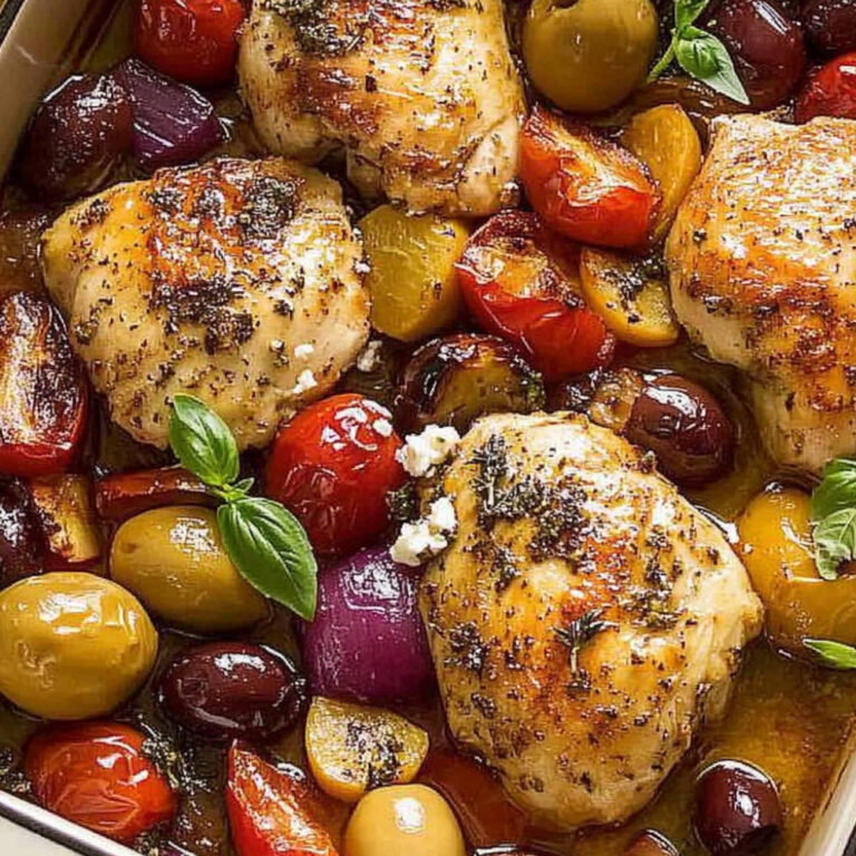 Mediterranean Baked Chicken: A Flavorful One-Pan Dinner