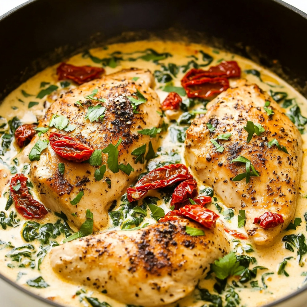 1savor-the-flavor-creamy-tuscan-chicken-delight