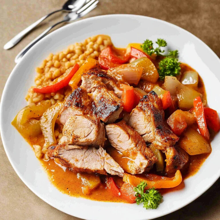 Savor the Flavor: Easy Pork and Peppers Delight