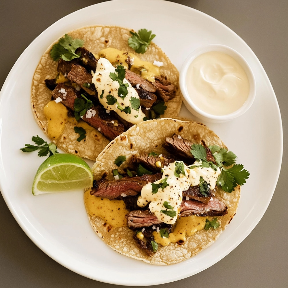 1savory-carne-asada-tacos-with-creamy-aji-amarillo-sauce