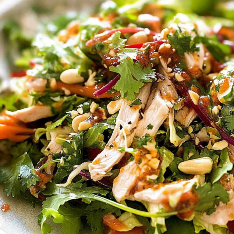 Savory Thai Chicken Salad That Dances with Flavor
