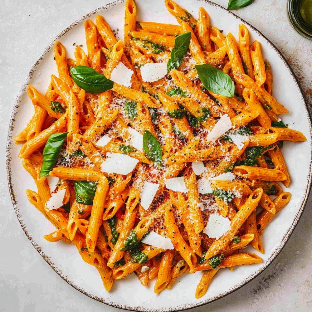 1savory-jarred-red-pepper-pasta-in-minutes
