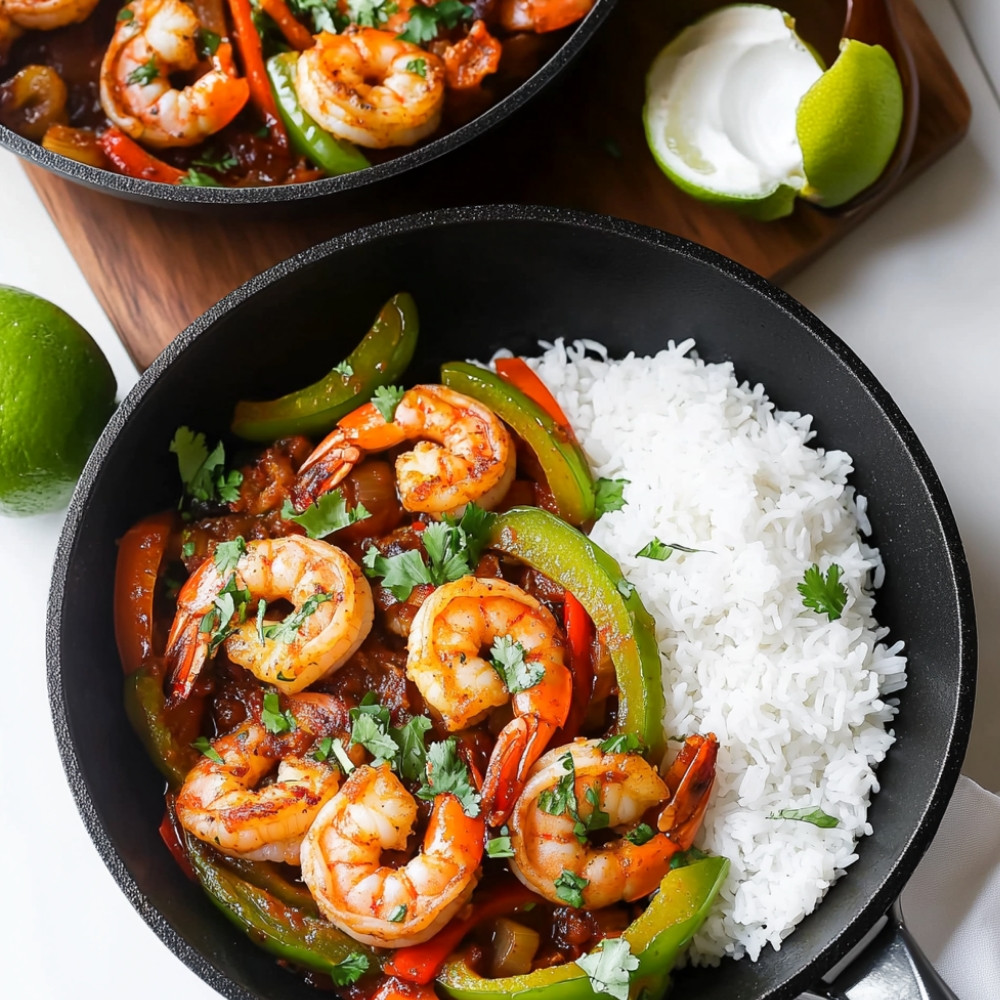 1sizzling-shrimp-fajitas-with-flavorful-cilantro-rice-delight