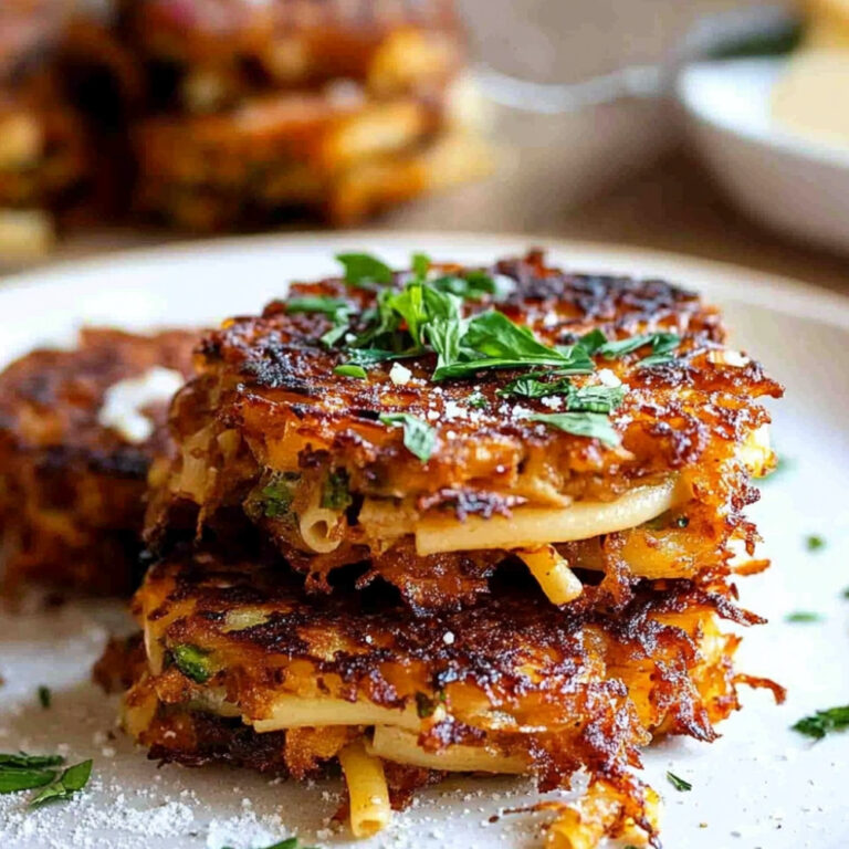 Transform Leftover Pasta into Deliciously Crispy Fritters!
