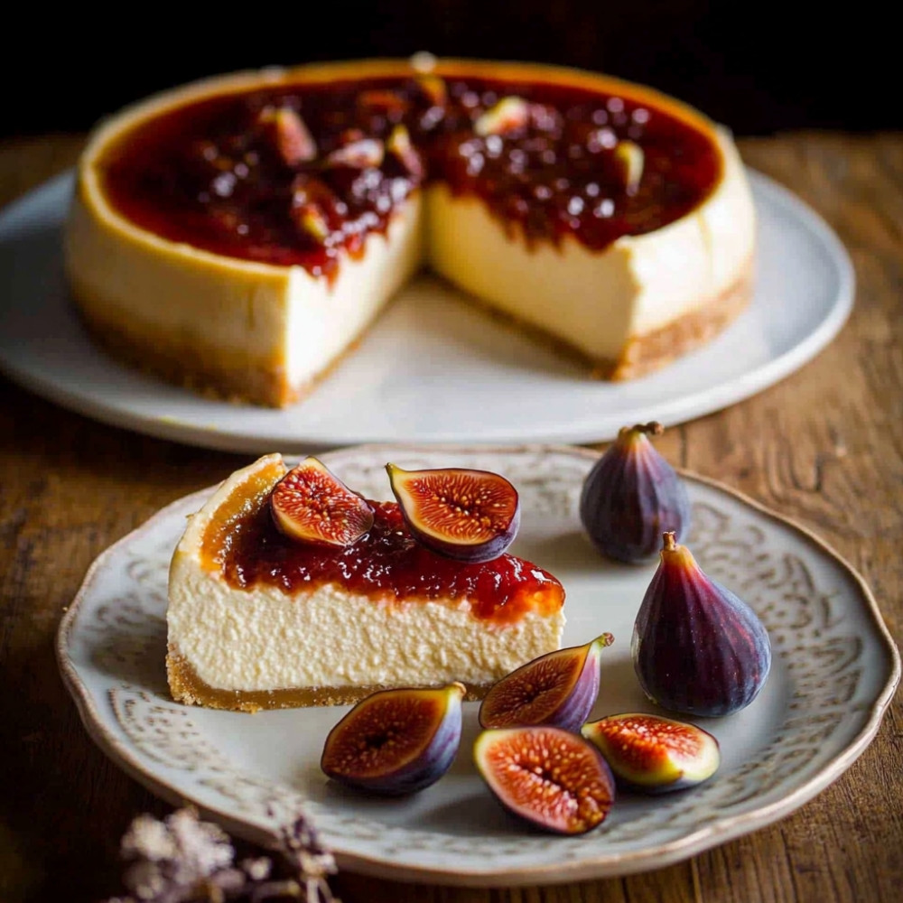 1decadent-baked-cheesecake-topped-with-sweet-fig-compote