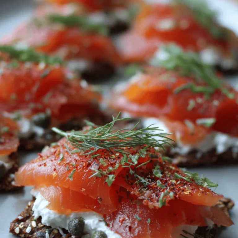 Citrus-Cured Salmon: A Refreshing Brunch Delight