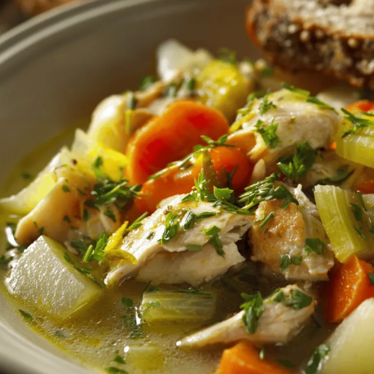 Comforting Chicken Stew for Gloomy Days