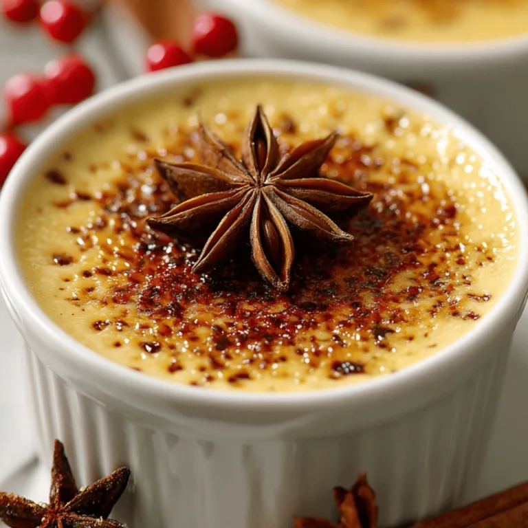 Cozy Rum Caramel Custard with a Crunchy Topping
