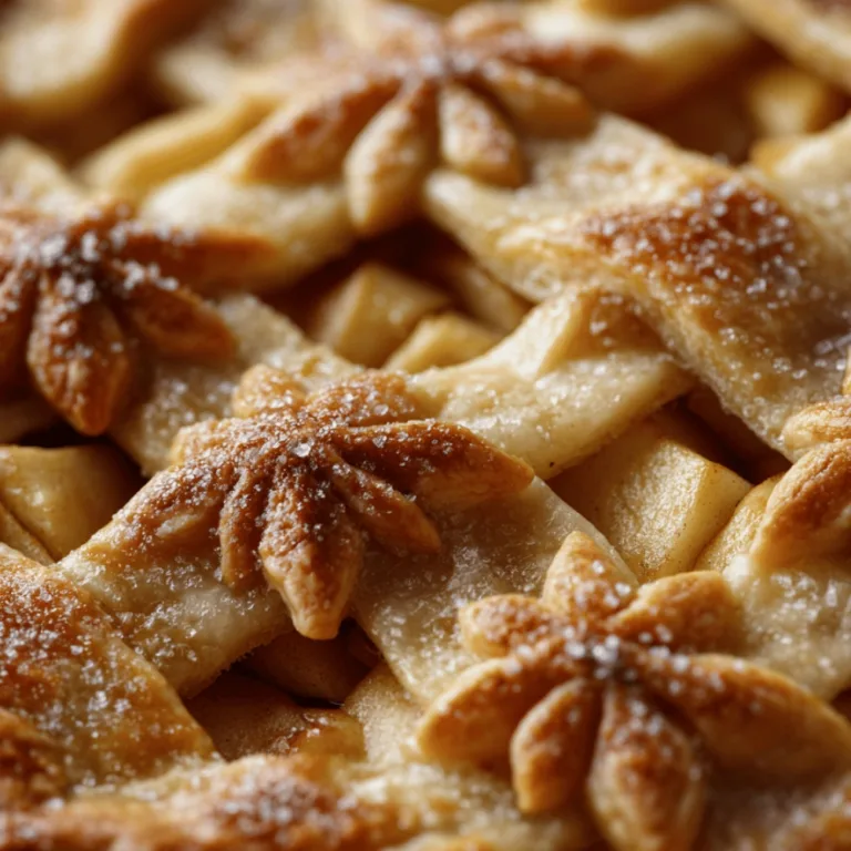 Delicious Rustic Apple Pie with Flaky Butter Crust
