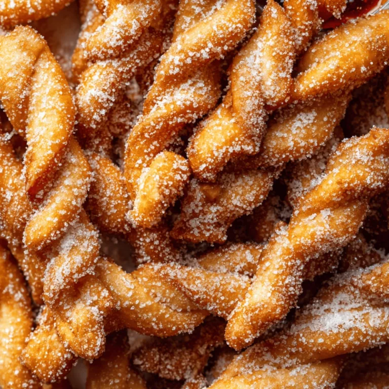Golden, Fluffy Dough Twists: Your New Sweet Obsession
