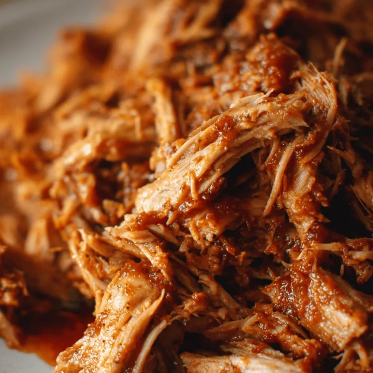 Irresistible BBQ Pulled Pork with Tangy Sauce