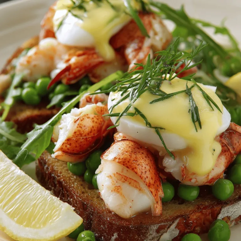 Luscious Lobster and Creamy Eggs: A Dreamy Delight