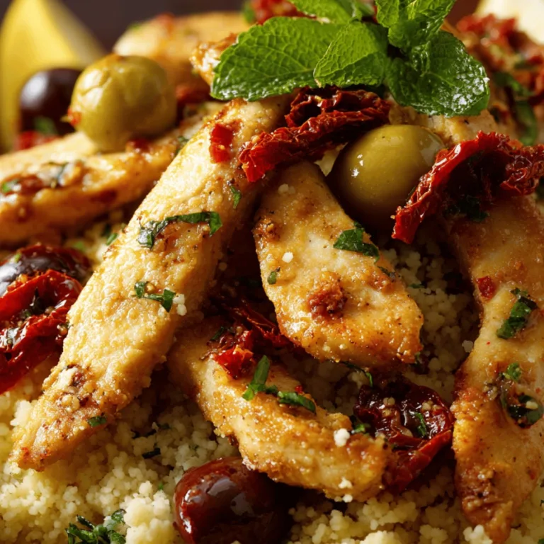 Mediterranean Chicken with Bulgur: Easy, Flavorful Delight