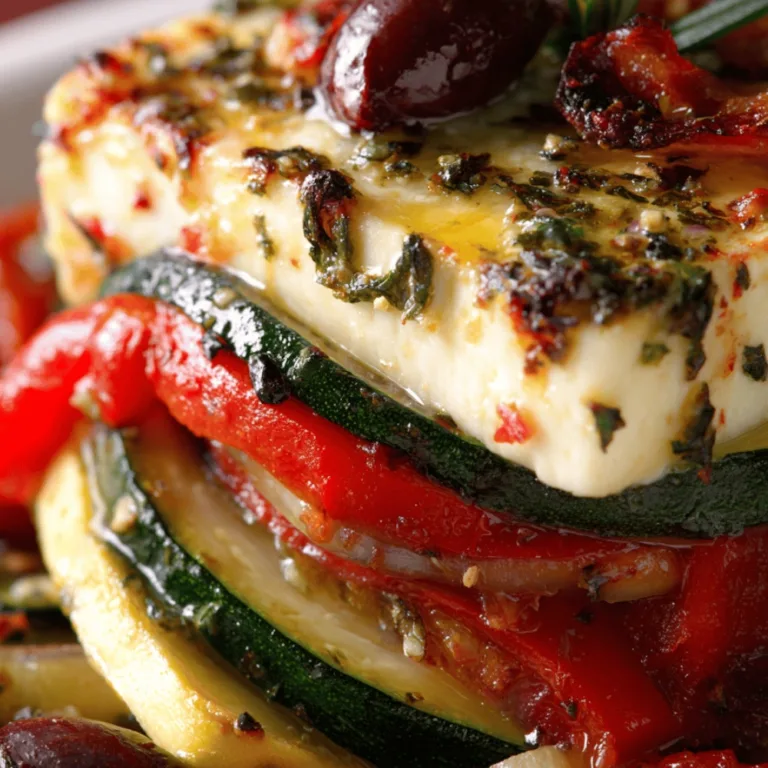 Melted Feta and Roasted Veggies for Soulful Comfort