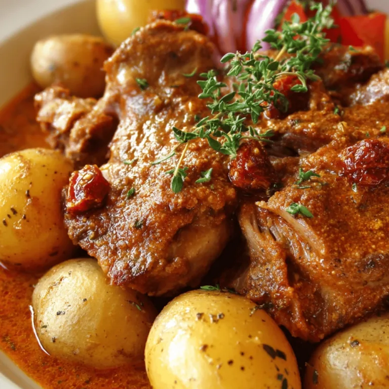 Savor the Layers: Tender Pork and Sweet Apricot Delight