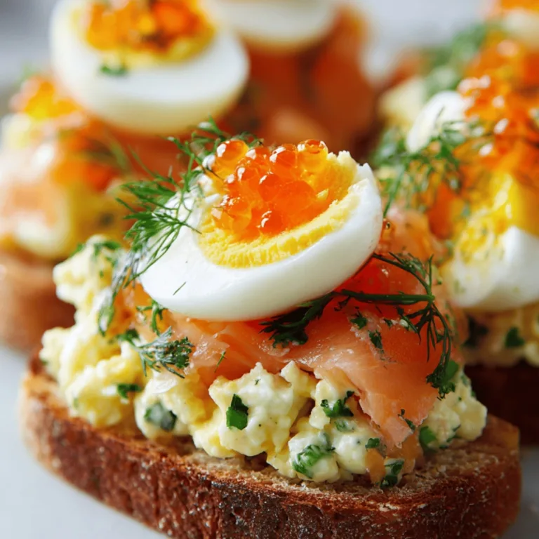 Savory Salmon Egg Sandwiches That Impress Every Time