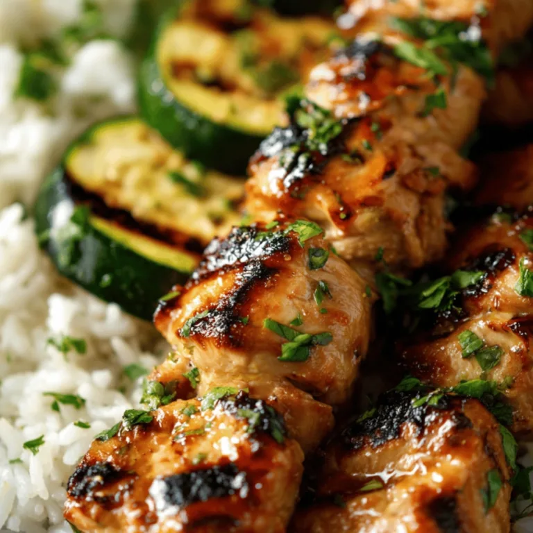 Spicy Grilled Chicken Skewers: Quick and Flavorful Delight