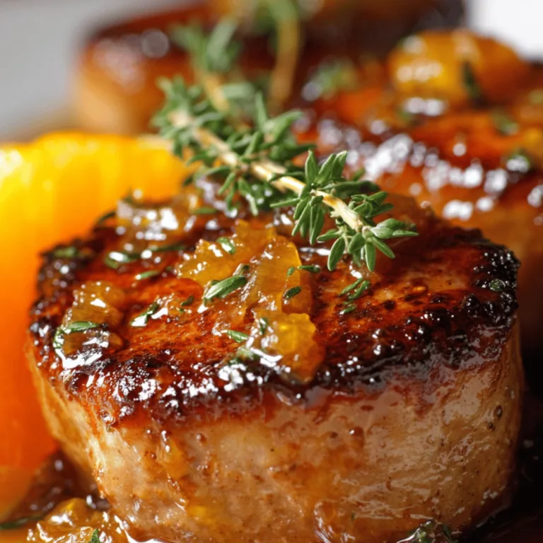 Tangy Citrus-Glazed Pork for Effortless Dinner Bliss